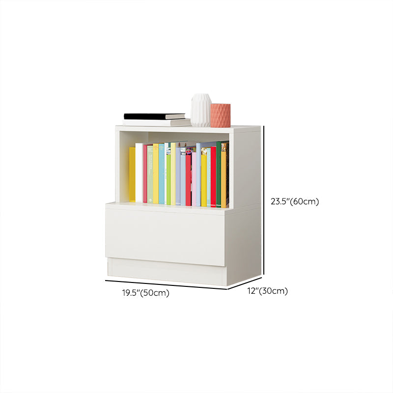 Libreria verticale in legno ingegnerizzato libreria moderna per la sala da studio