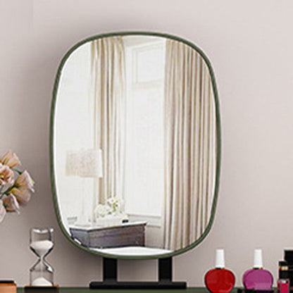 Chambre glamour double tiroirs en cuir faux debout vanité de maquillage