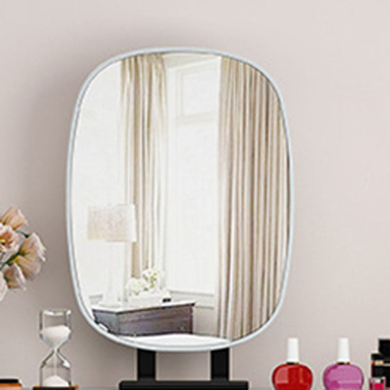 Chambre glamour double tiroirs en cuir faux debout vanité de maquillage