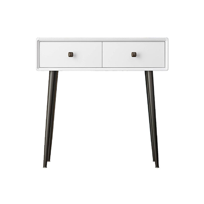 引き出し付きバニティストーンメイクドレッシングテーブルスツールセット-31.5 "H