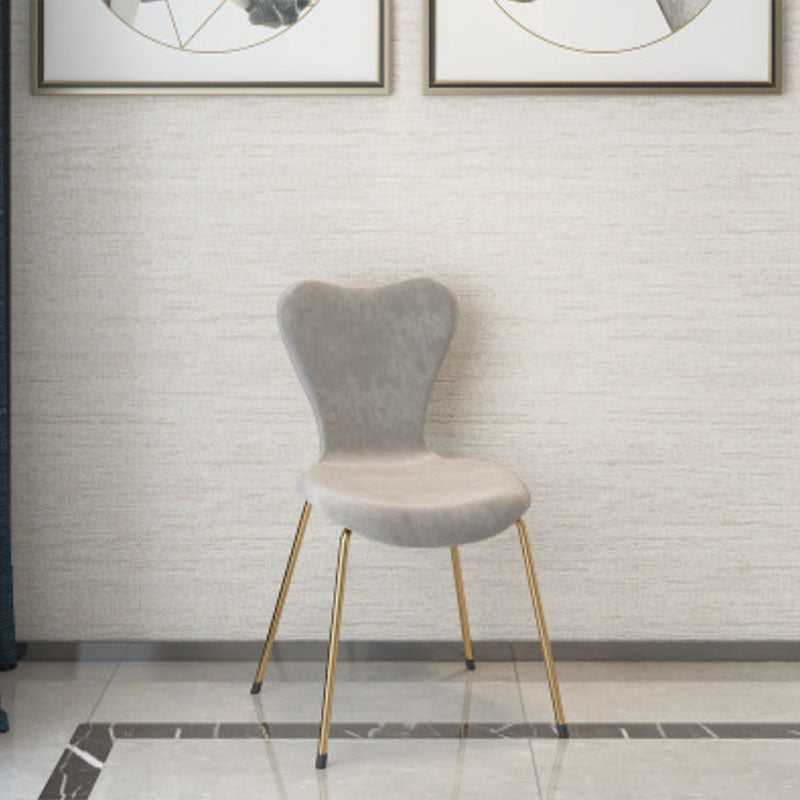 Glam Marble Top Vanity Dressing Table with 5 Drawers and Metal Base