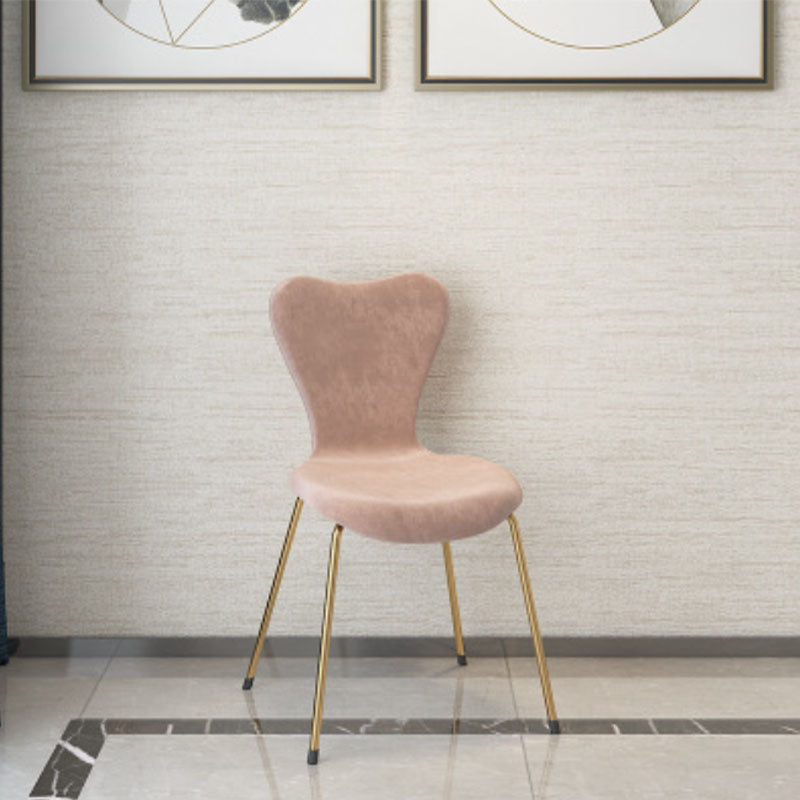 Glam Marble Top Vanity Dressing Table with 5 Drawers and Metal Base