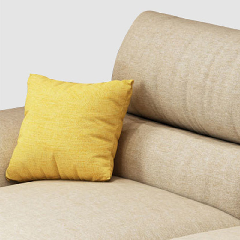 Cojines nórdicos tela estacionaria sala de estar sofá brazo empotrado