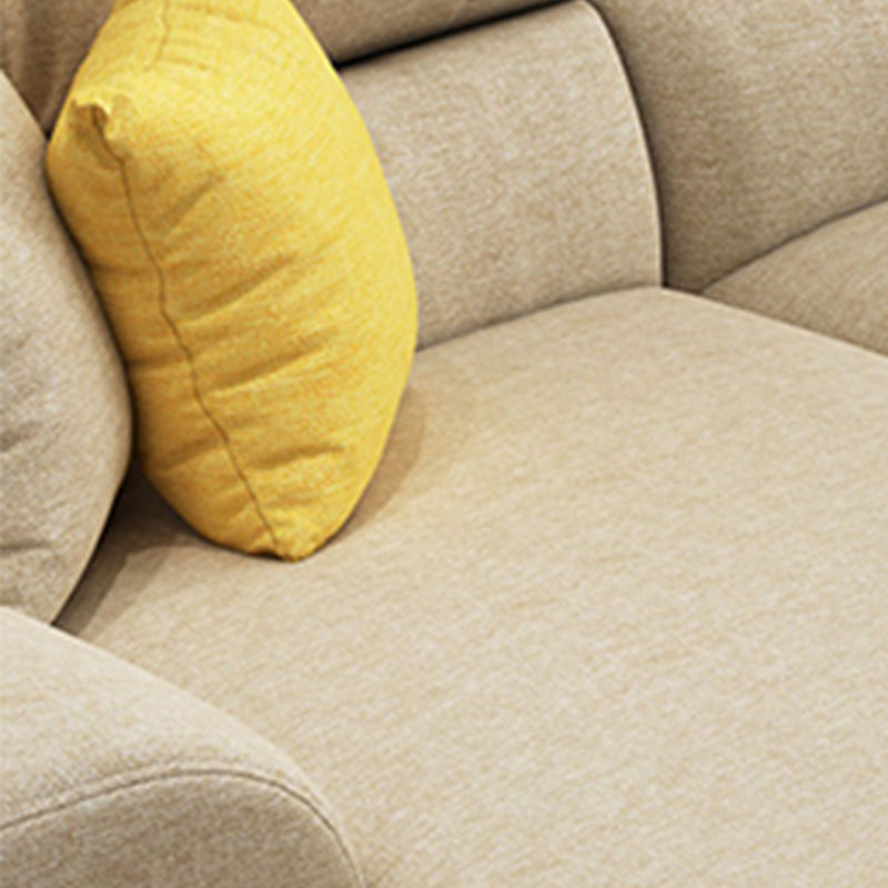 Coussins nordiques Abétré le bras stationnaire canapé chaise