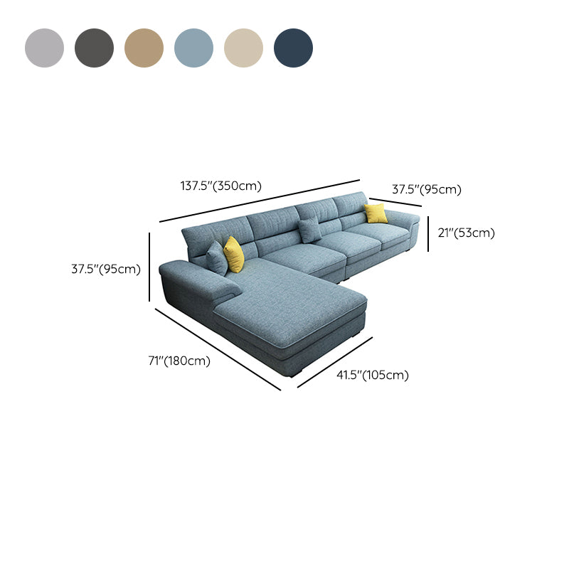 Coussins nordiques Abétré le bras stationnaire canapé chaise