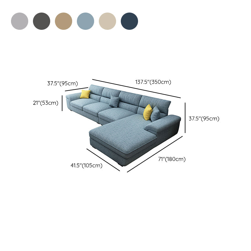Coussins nordiques Abétré le bras stationnaire canapé chaise