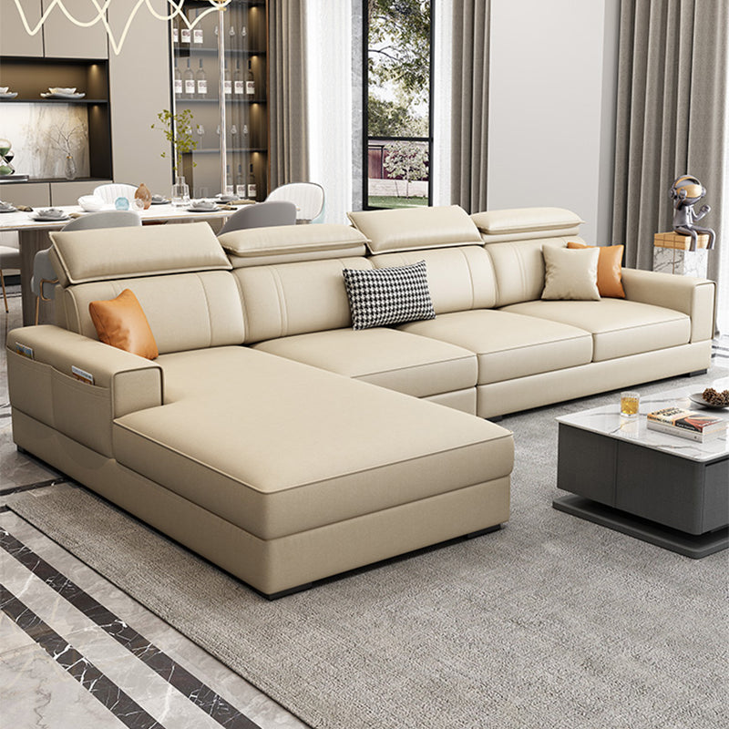 静止フェイクレザーリビングルーム座席埋没腕クッションノルディックソファ