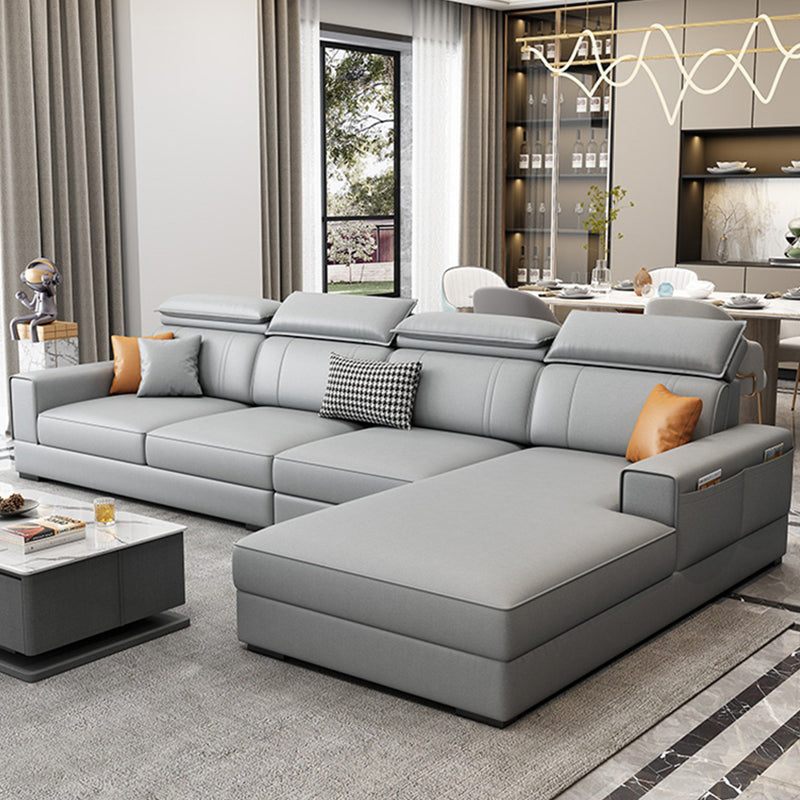 静止フェイクレザーリビングルーム座席埋没腕クッションノルディックソファ