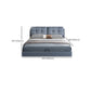 Contemporary Faux Leather Standard Bed, Rectangular Upholstered Headboard Bed Clearhalo 'Bedroom Furniture' 'Beds' 'furn' 'furn_beds' 'Furniture' 6188865