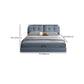 Contemporary Faux Leather Standard Bed, Rectangular Upholstered Headboard Bed Clearhalo 'Bedroom Furniture' 'Beds' 'furn' 'furn_beds' 'Furniture' 6188866
