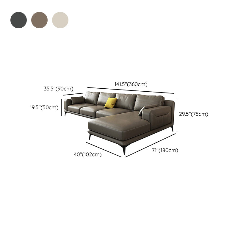 almohadas nórdicas Sala de estar empotrada Asiento de cuero falso estacionario