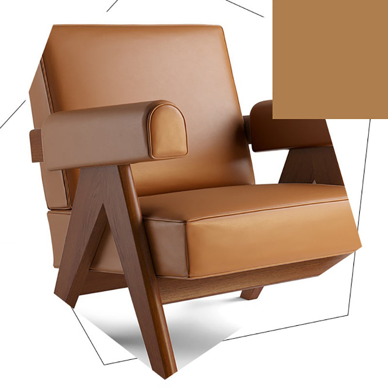 31.50" Wide Chair with Round Arms Tight Back for Living Room Clearhalo 'Accent Chairs' 'accent_chairs' 'Chairs & Seating' 'furn' 'furn_accent_chairs' 'Furniture' 'Living Room Furniture' 6189077