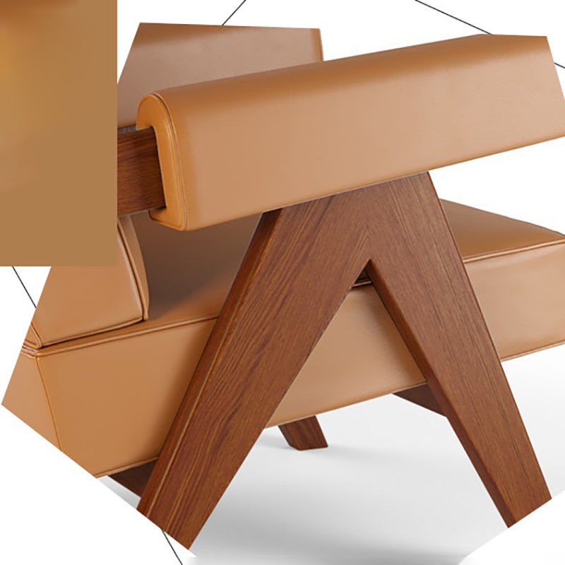 31.50" Wide Chair with Round Arms Tight Back for Living Room Clearhalo 'Accent Chairs' 'accent_chairs' 'Chairs & Seating' 'furn' 'furn_accent_chairs' 'Furniture' 'Living Room Furniture' 6189079