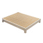 Eigentijdse vaste kleur houten bedframe 9,84 "h tatami bed