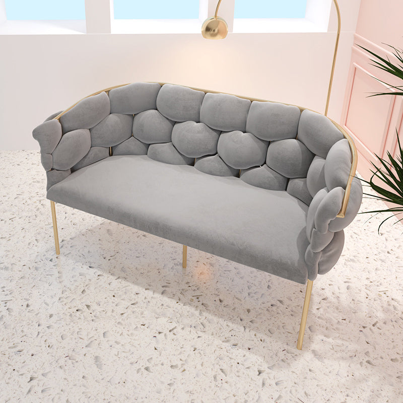 Zeitgenössischer Stofftuxedo Arm Sofe Back Rücken Standard -Sofa