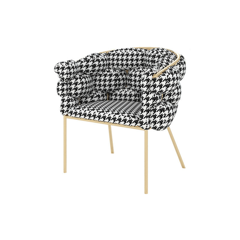 Zeitgenössischer Stofftuxedo Arm Sofe Back Rücken Standard -Sofa