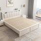 Modern & Contemporary Standard Bed Solid Wood Bed Frame with Headboard