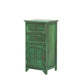 Industrial Distressed Finish Accent Cabinet with Drawers and Door Green 2 Clearhalo 'Cabinets & Chests' 'cabinets_chests' 'furn' 'furn_cabinets_chests' 'Furniture' 'Living Room Furniture' 6189379
