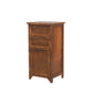 Industrial Distressed Finish Accent Cabinet with Drawers and Door Walnut 2 Clearhalo 'Cabinets & Chests' 'cabinets_chests' 'furn' 'furn_cabinets_chests' 'Furniture' 'Living Room Furniture' 6189384