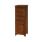 Industrial Distressed Finish Accent Cabinet with Drawers and Door Walnut 4 Clearhalo 'Cabinets & Chests' 'cabinets_chests' 'furn' 'furn_cabinets_chests' 'Furniture' 'Living Room Furniture' 6189386