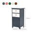 Industrial Distressed Finish Accent Cabinet with Drawers and Door Clearhalo 'Cabinets & Chests' 'cabinets_chests' 'furn' 'furn_cabinets_chests' 'Furniture' 'Living Room Furniture' 6189387