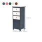 Industrial Distressed Finish Accent Cabinet with Drawers and Door Clearhalo 'Cabinets & Chests' 'cabinets_chests' 'furn' 'furn_cabinets_chests' 'Furniture' 'Living Room Furniture' 6189388