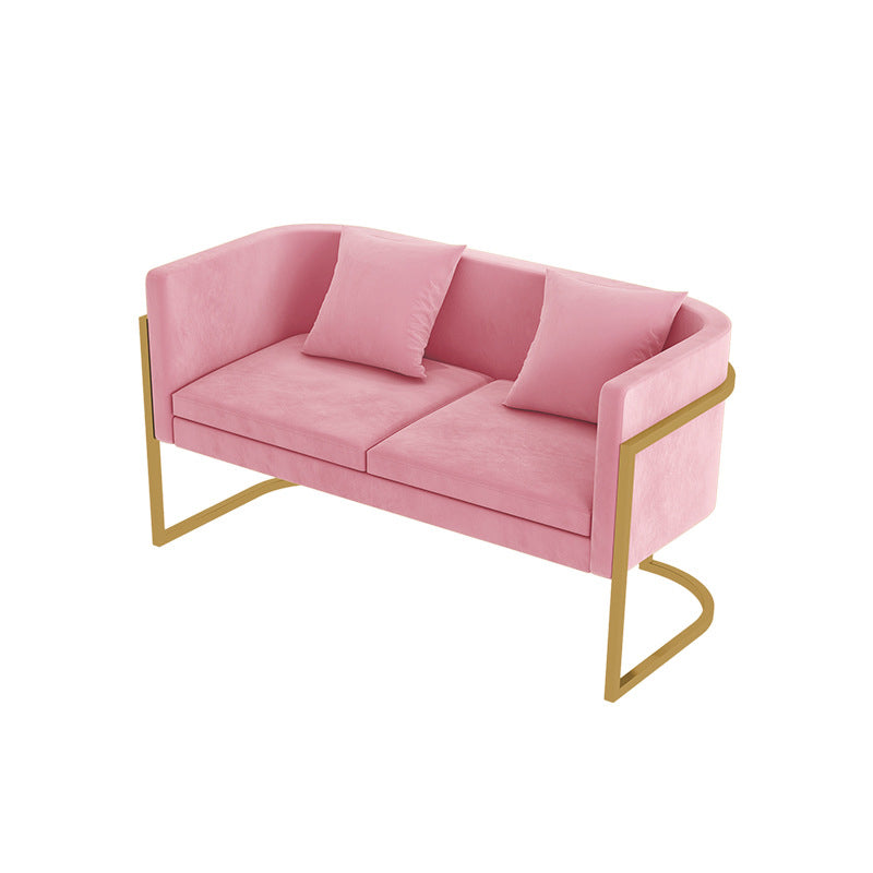 Tuxedo Arm Tight Back Sofa Contemporary Fabric Standard Settee