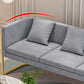 Tuxedo Arm Tight Back Sofa Contemporary Fabric Standard Settee