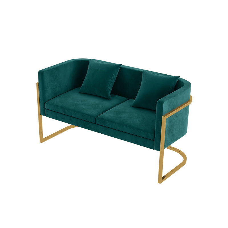 Tuxedo Arm Tight Back Sofa Contemporary Fabric Standard Settee