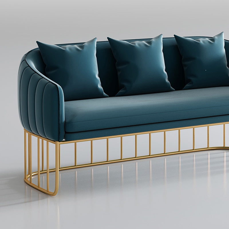 コンテンポラリーファブリックの標準的なセッピースロップアームタイトバックソファ