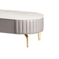 Glam 4 Legs Metal Coffee Table Draw included Oval Single Cocktail Table Clearhalo 'Coffee & Accent Tables' 'Coffee Tables' 'coffee_tables' 'furn' 'furn_coffee_tables' 'Furniture' 'Living Room Furniture' 6189799