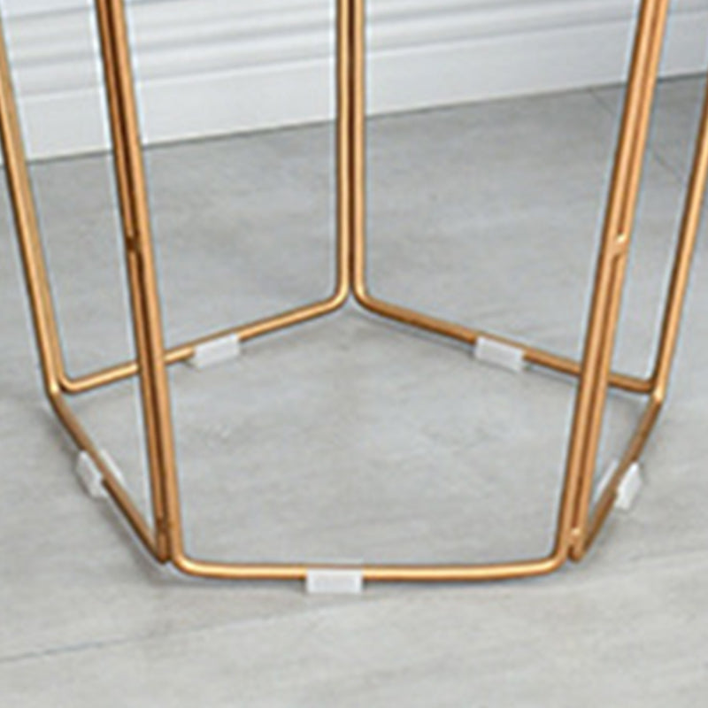 Round Coffee Table Minimalist Coffee Table for Living Room in White Clearhalo 'Coffee & Accent Tables' 'Coffee Tables' 'coffee_tables' 'furn' 'furn_coffee_tables' 'Furniture' 'Living Room Furniture' 6189809