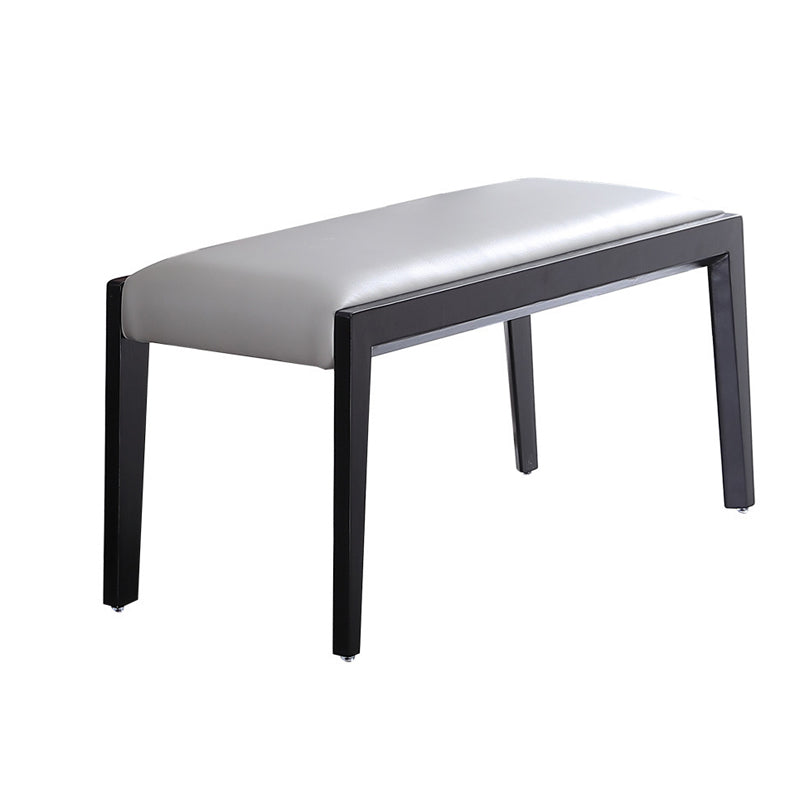 15.99-inch Width Bench Mid-Century Modern Cushioned Seating Bench Clearhalo 'Benches' 'Chairs & Seating' 'furn' 'furn_benches' 'Furniture' 'Living Room Furniture' 6190197