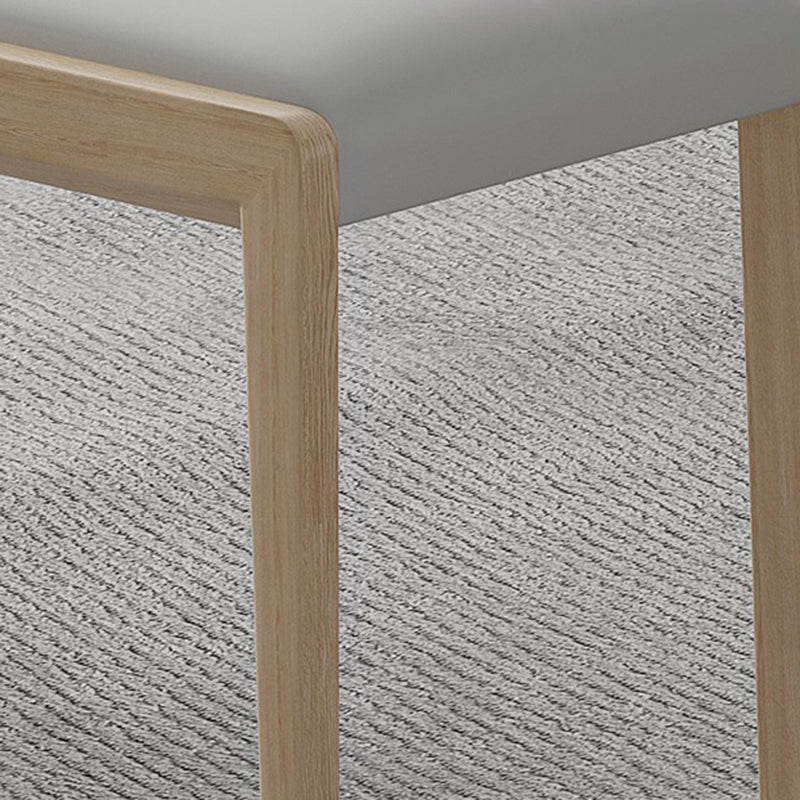 15.99-inch Width Bench Mid-Century Modern Cushioned Seating Bench Clearhalo 'Benches' 'Chairs & Seating' 'furn' 'furn_benches' 'Furniture' 'Living Room Furniture' 6190199