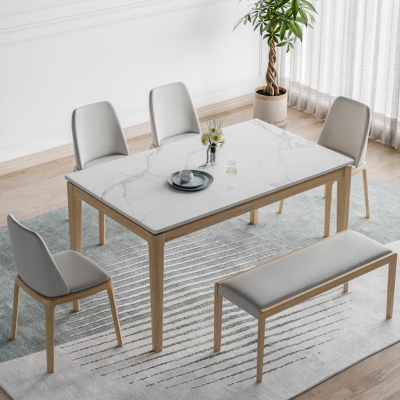 15.99-inch Width Bench Mid-Century Modern Cushioned Seating Bench Clearhalo 'Benches' 'Chairs & Seating' 'furn' 'furn_benches' 'Furniture' 'Living Room Furniture' 6190201