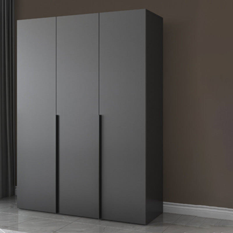 Moderno gabinete de madera dormitorio suave puertas cerradas armario