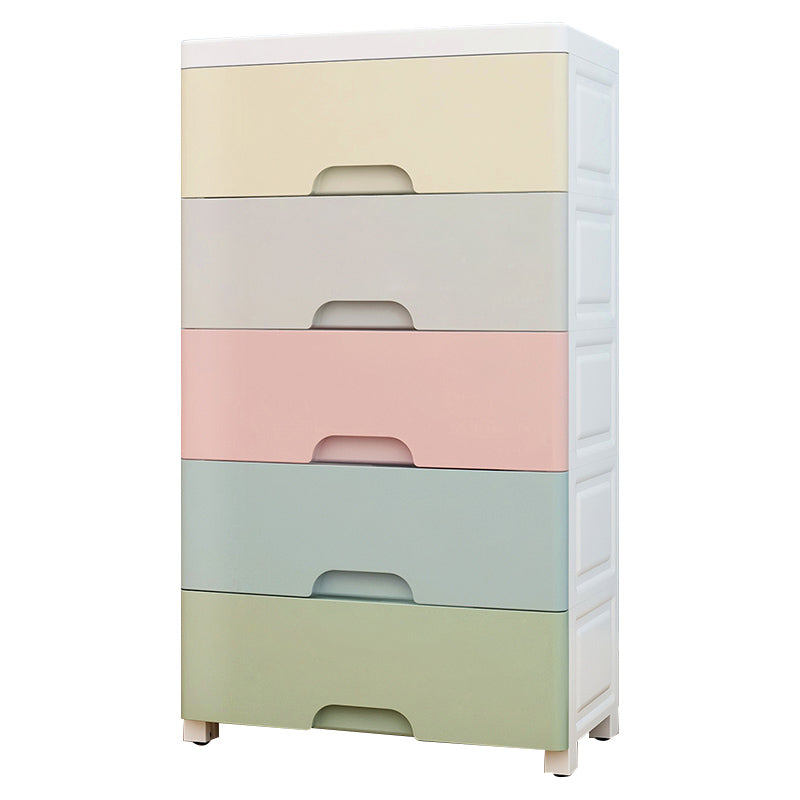 Armoire non conservatrice avec armoire de rangement en plastique de tiroir avec jambes