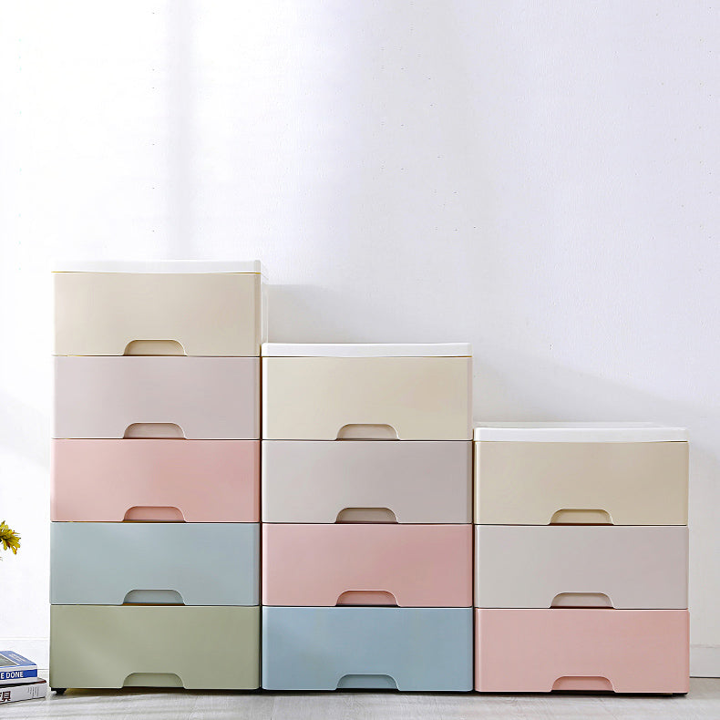 Armoire non conservatrice avec armoire de rangement en plastique de tiroir avec jambes