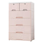 Armoire non conservatrice avec armoire de rangement en plastique de tiroir avec jambes
