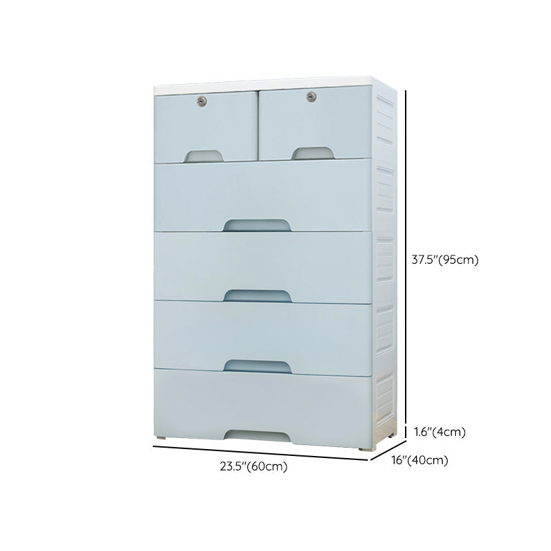 Armoire non conservatrice avec armoire de rangement en plastique de tiroir avec jambes