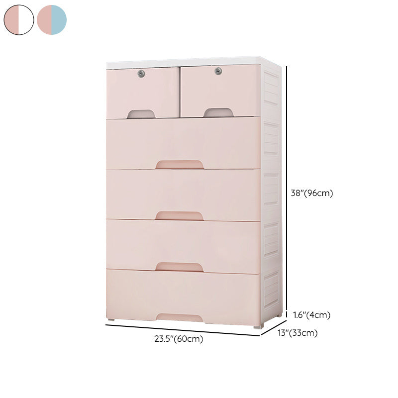 Armoire non conservatrice avec armoire de rangement en plastique de tiroir avec jambes