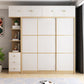 Armoire de couleur finale naturelle Closet de garde-robe en bois contemporain avec tiroir