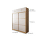 Armoire de couleur finale naturelle Closet de garde-robe en bois contemporain avec tiroir