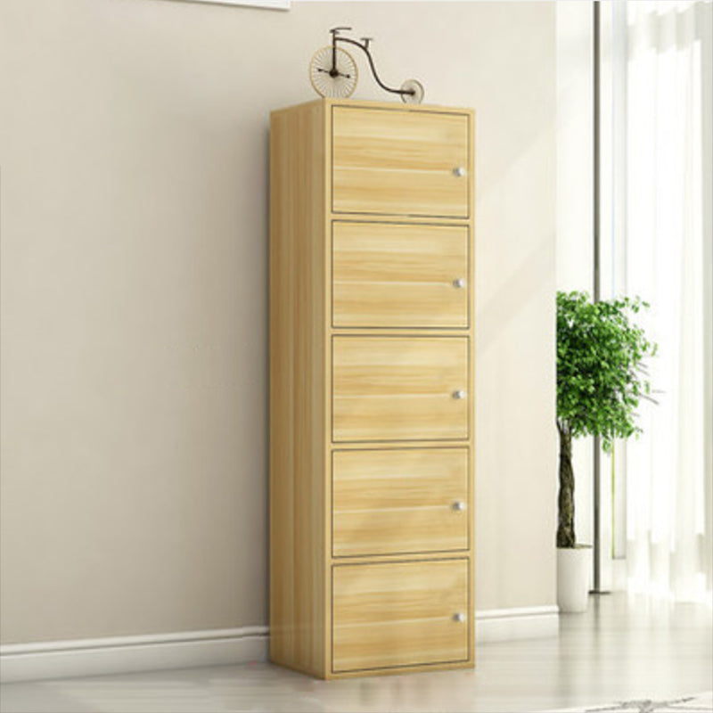 Armoire de rangement en faux bois moderne finition mate Armoire non en bois moderne avec portes à charnière