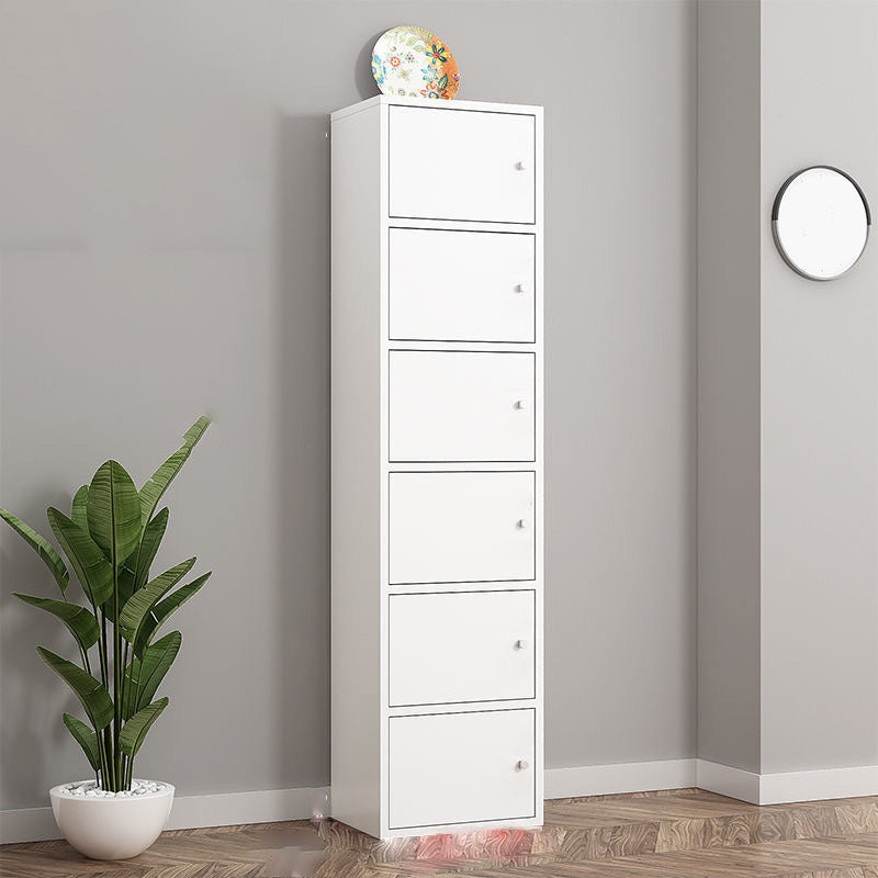 Armoire de rangement en faux bois moderne finition mate Armoire non en bois moderne avec portes à charnière