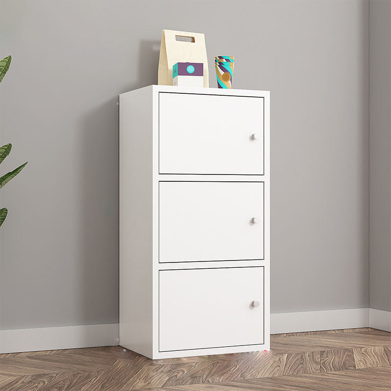 Armoire de rangement en faux bois moderne finition mate Armoire non en bois moderne avec portes à charnière