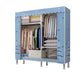 Stalen garderobe kast met benen moderne garderobe armoire met planken