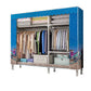 Stalen garderobe kast met benen moderne garderobe armoire met planken