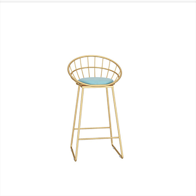 Modern Stone Bar Table Set 1/3 Pieces Fixed Bistro Set for Indoor Blue 30"H Stool (Single) Clearhalo 'Bar Furniture' 'furn' 'furn_home_bar_bar_sets' 'Furniture' 'Home Bars & Bar Sets' 'home_bar_bar_sets' 'Kitchen & Dining Furniture' 6191203