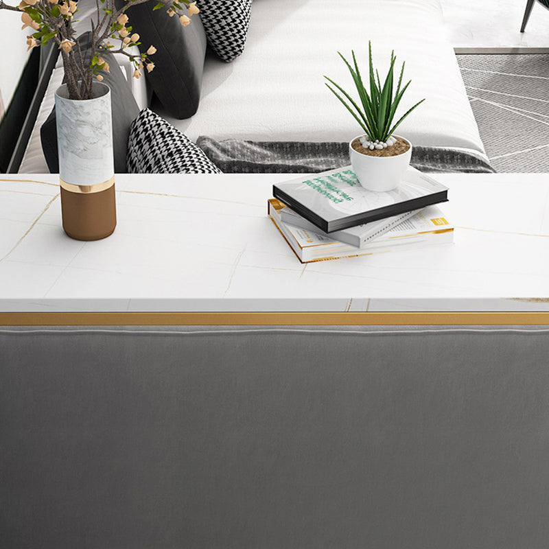 Modern Stone Bar Table Set 1/3 Pieces Fixed Bistro Set for Indoor Clearhalo 'Bar Furniture' 'furn' 'furn_home_bar_bar_sets' 'Furniture' 'Home Bars & Bar Sets' 'home_bar_bar_sets' 'Kitchen & Dining Furniture' 6191213